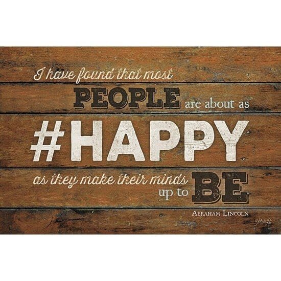 # Happy By Marla Rae Art Print - 12 X 18-Penny Lane Publishing-The Village Merchant