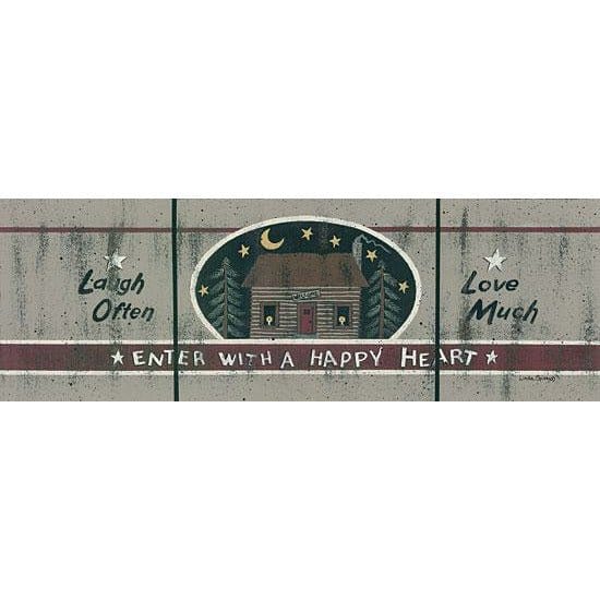 Happy Cabin By Linda Spivey Art Print - 6 X 18-Penny Lane Publishing-The Village Merchant