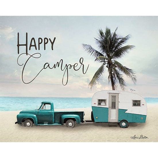 Happy Camper By Lori Deiter Art Print - 12 X 16-Penny Lane Publishing-The Village Merchant