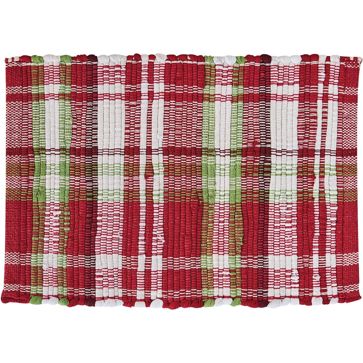 Happy Holidays Chindi Placemat Set of 2