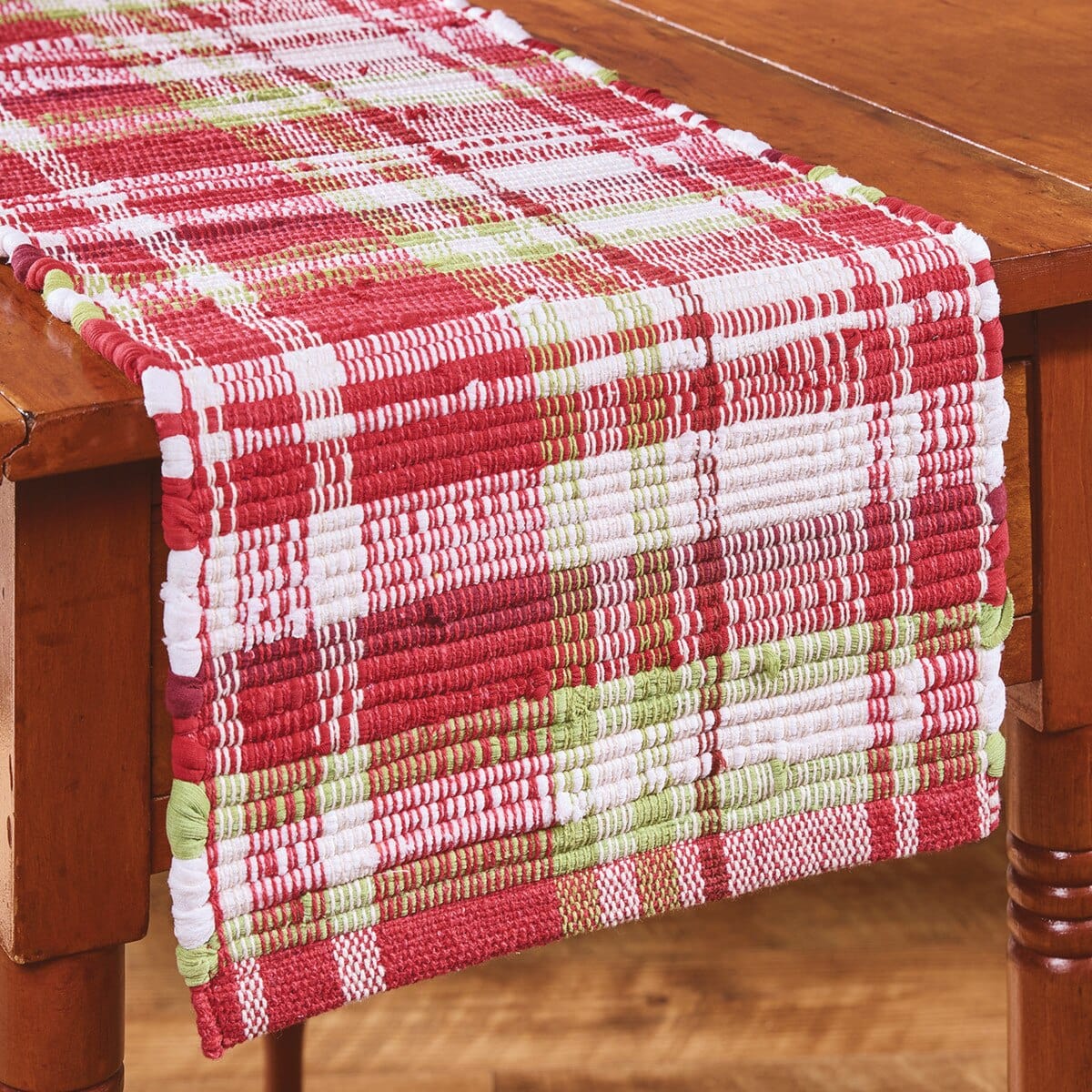 Happy Holidays Chindi Table Runner 54'' Long