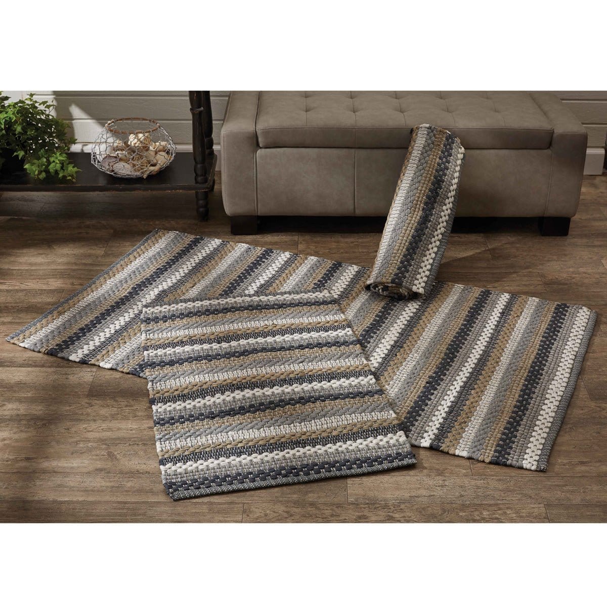 Hartwick Rag rug 24&quot; x 36&quot; rectangle-Park Designs-The Village Merchant