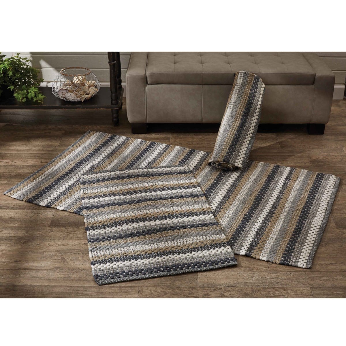 Hartwick Rag rug 24" x 72" Runner-Park Designs-The Village Merchant