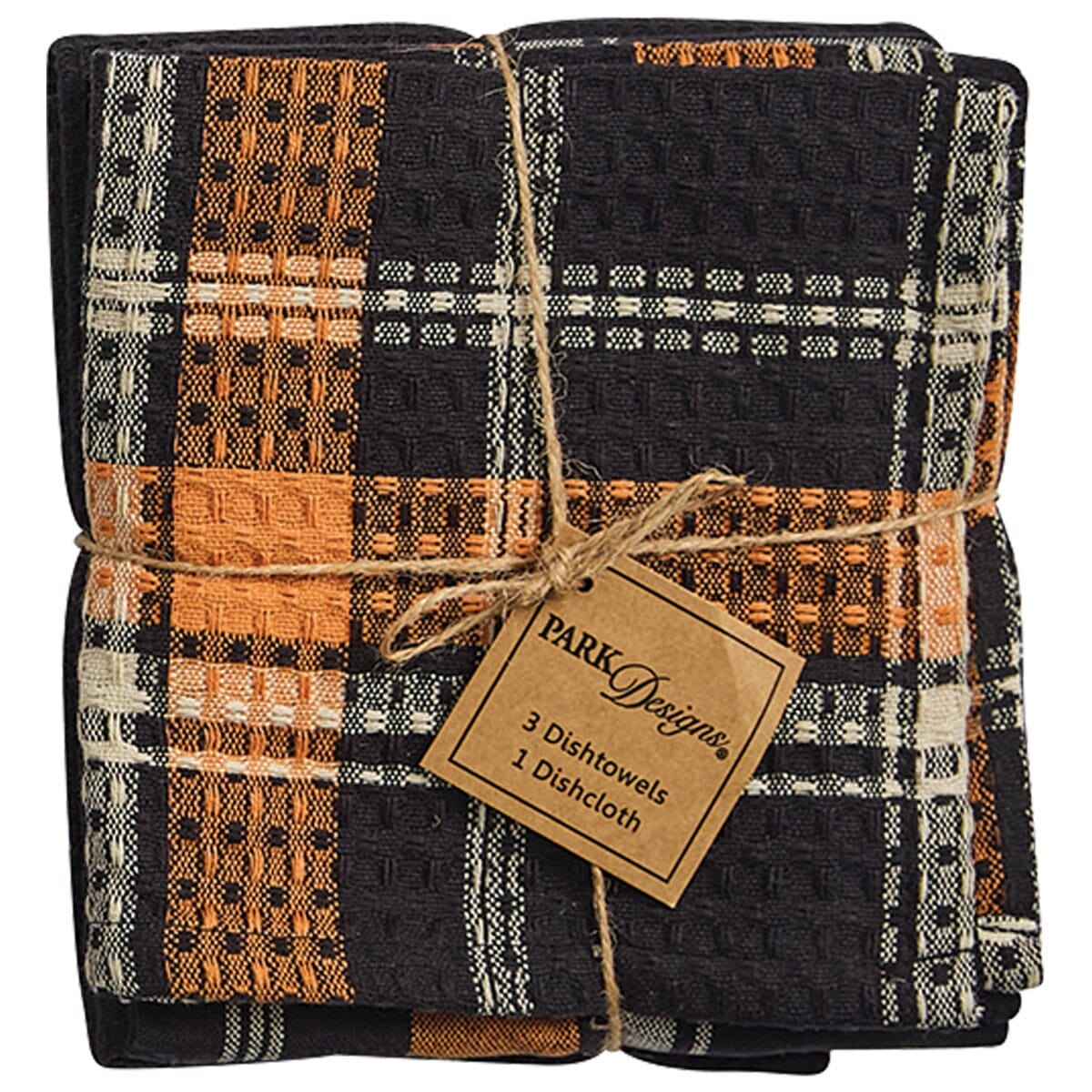 Harvest Night Dishtowel & Dishcloth Set 3 DT, 1 DC