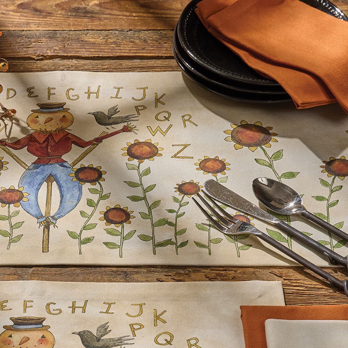 Harvest Sampler Table Runner 36" Long