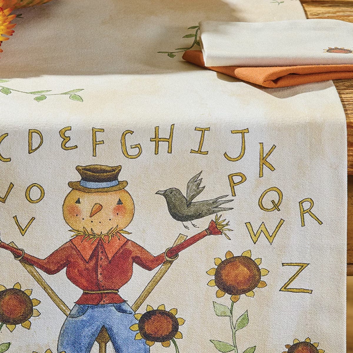 Harvest Sampler Table Runner 54'' Long