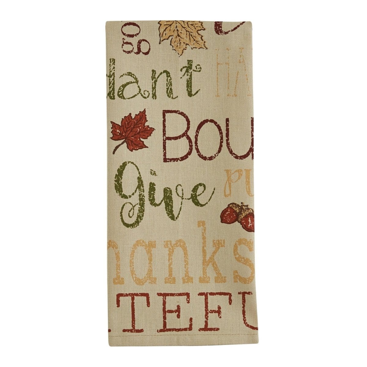 Harvest Sentiments printed Dishtowel-Park Designs-The Village Merchant