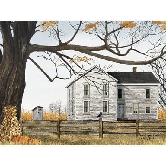 Harvest Time House By Billy Jacobs Art Print - 12 X 16-Penny Lane Publishing-The Village Merchant