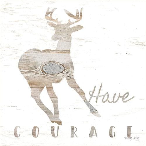Have Courage Deer By Cindy Jacobs Art Print - 12 X 12-Penny Lane Publishing-The Village Merchant