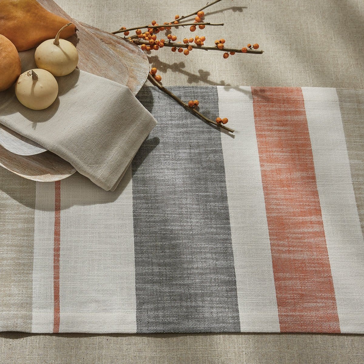 Hayride Stripe Table Runner 72" Long-Park Designs-The Village Merchant