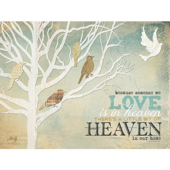 Penny Lane Publishing Heaven In Our Home By Marla Rae Art Print - 12 X 16