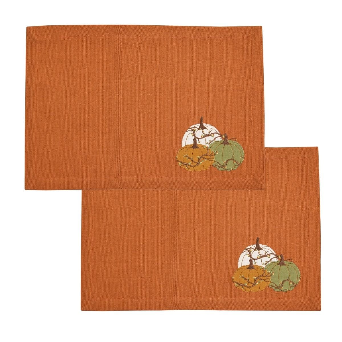 Heirloom And Bittersweet Embroidered Placemat Set of 2