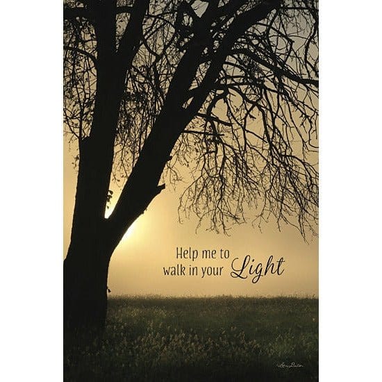 Penny Lane Publishing Help Me To Walk In Your Light By Lori Deiter Art Print - 12 X 18