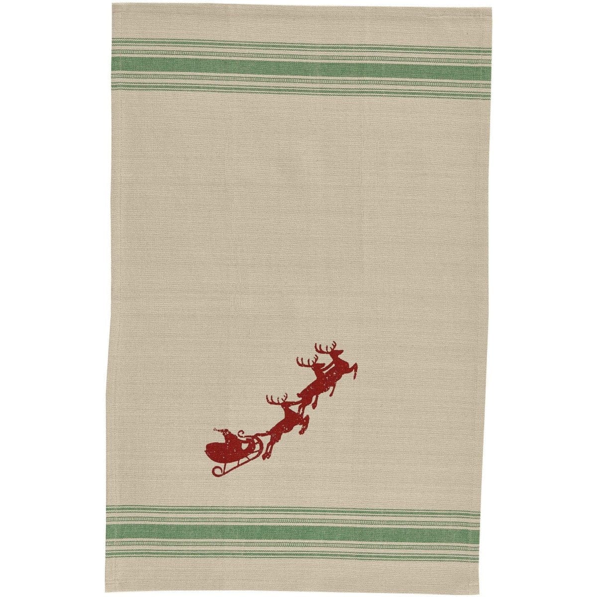 Here Comes Santa Decorative Towel-Park Designs-The Village Merchant
