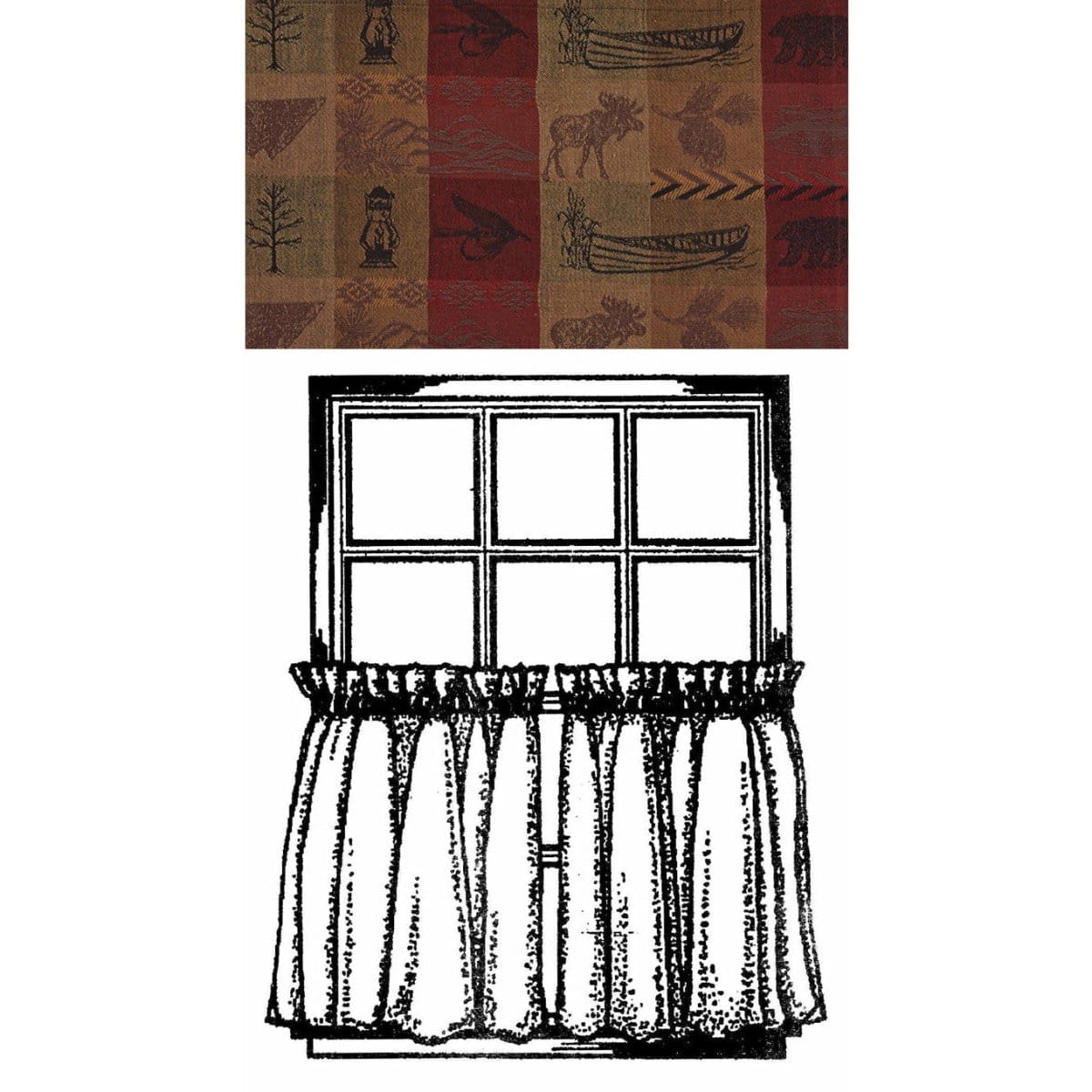 High Country Tier Pair 24" Long Unlined-Park Designs-The Village Merchant