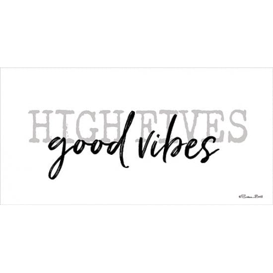 High Fives Good Vibes By Susan Ball Art Print - 9 X 18-Penny Lane Publishing-The Village Merchant