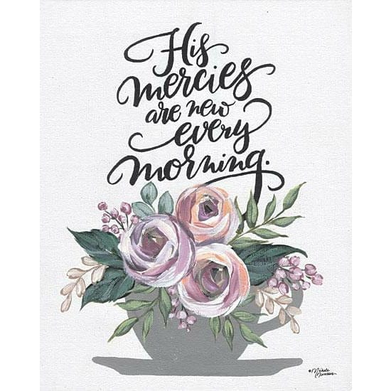 His Mercies Are New Every Morning By Michele Norman Art Print - 12 X 16-Penny Lane Publishing-The Village Merchant