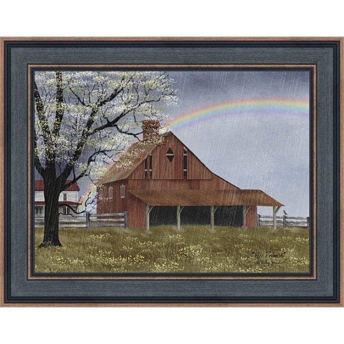 Penny Lane Publishing Frame B001 His Promise By Billy Jacobs Art Print - 12 X 16