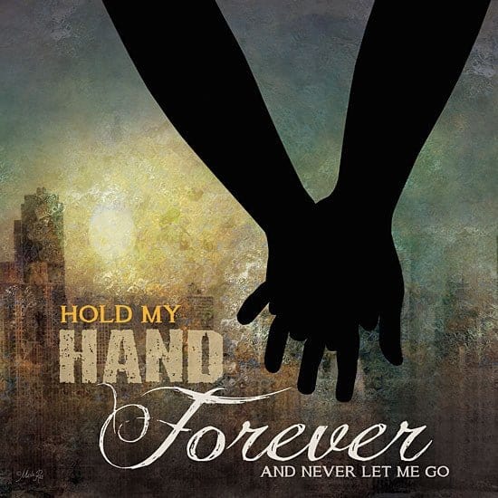 Hold My Hand Forever By Marla Rae Art Print - 18 X 18-Penny Lane Publishing-The Village Merchant