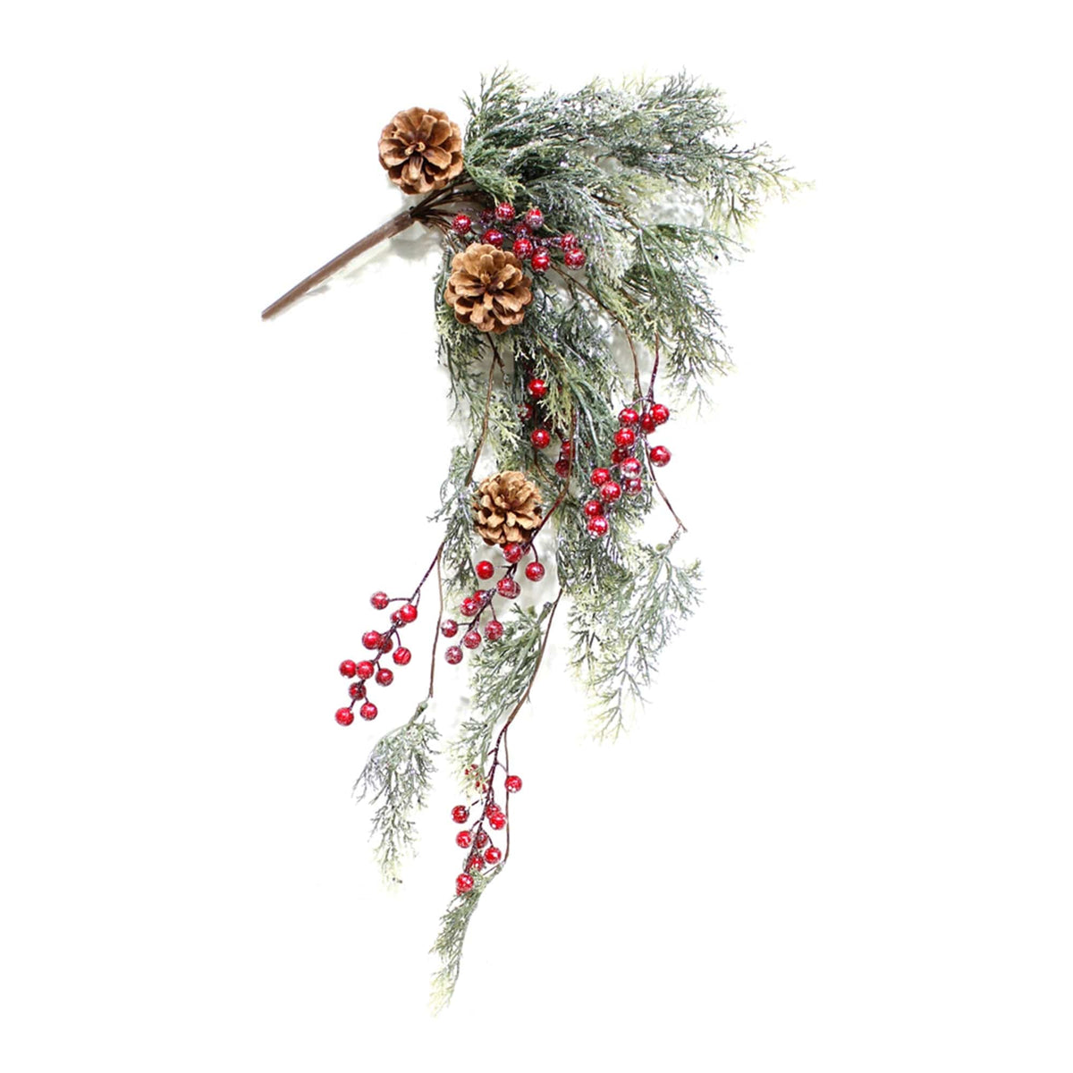 Holiday Cedar Drip Garland 32" Long