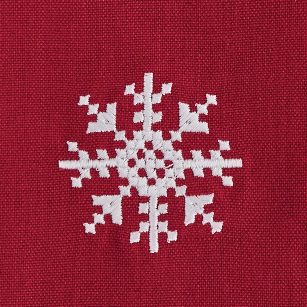 Holiday Fairisle Embroidered Patricia Heaton Home Napkin Set of 2