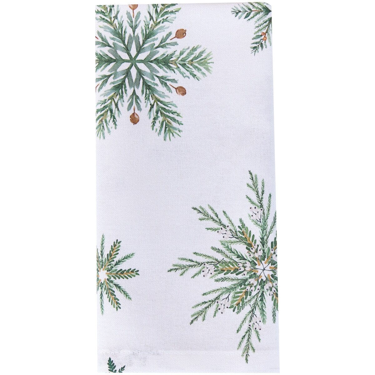Holiday Snowfall Printed Napkin Set of 2