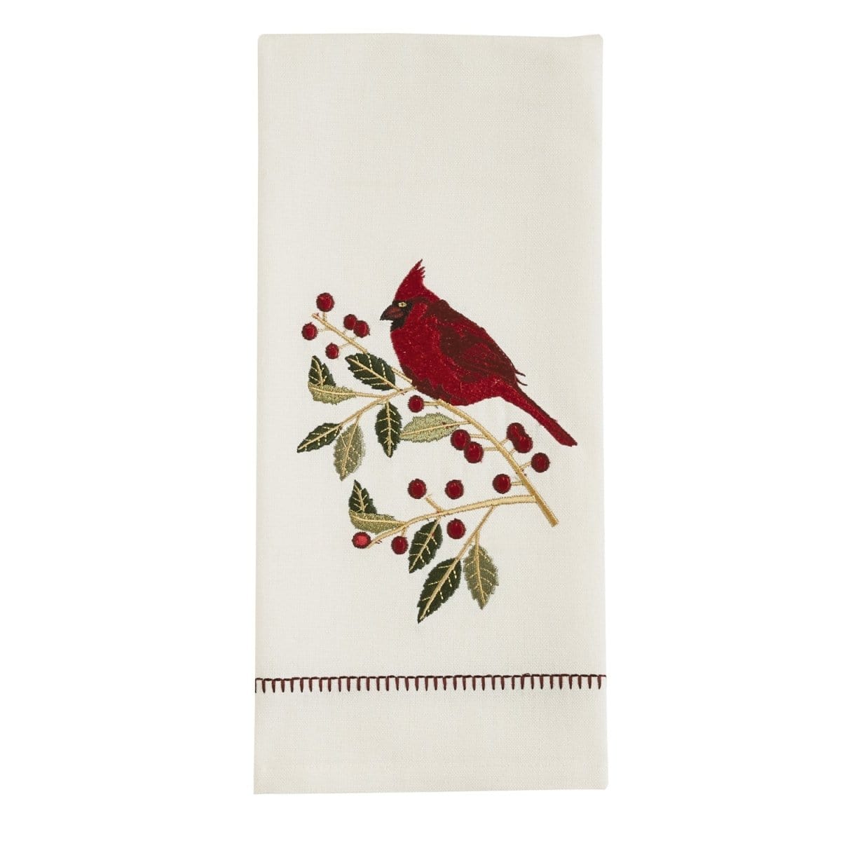 HOLLY cardinal Decorative Towel-Park Designs-The Village Merchant
