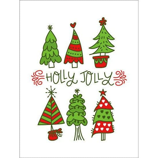 Holly Jolly By Erin Barrett Art Print - 12 X 16-Penny Lane Publishing-The Village Merchant