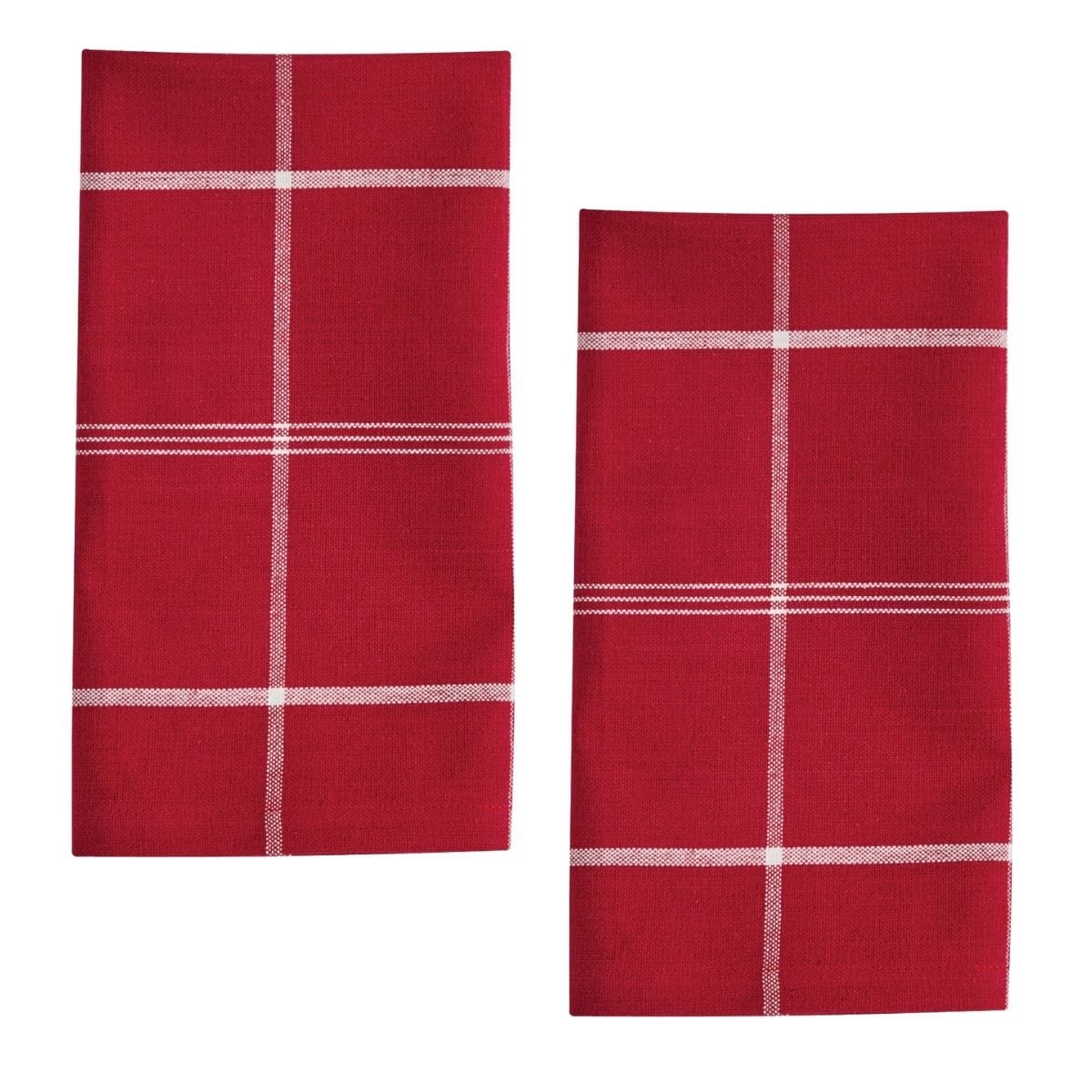 Holly Jolly Plaid Patricia Heaton Home Napkin Set of 2