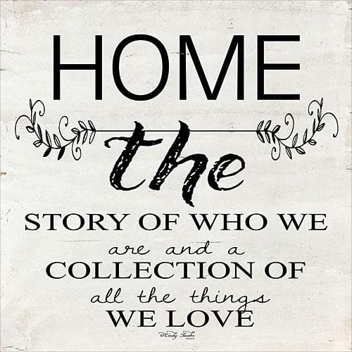 Home - A Story Of Who We Are By Cindy Jacobs Art Print - 12 X 12-Penny Lane Publishing-The Village Merchant