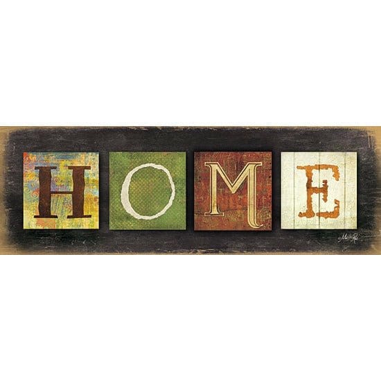 Penny Lane Publishing Home By Marla Rae Art Print - 6 X 18