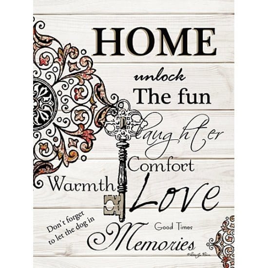 Home By Robin-Lee Vieira Art Print - 12 X 16-Penny Lane Publishing-The Village Merchant