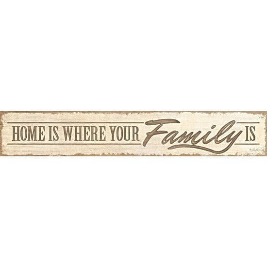 Home Is By Lauren Rader Art Print - 6 X 36-Penny Lane Publishing-The Village Merchant