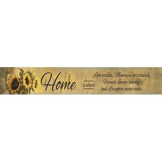 Home Is.... By Robin-Lee Vieira Art Print - 6 X 36-Penny Lane Publishing-The Village Merchant
