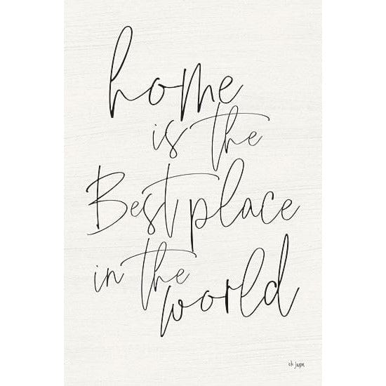 Penny Lane Publishing Home Is The Best Place By Jaxn Blvd Art Print - 12 X 18