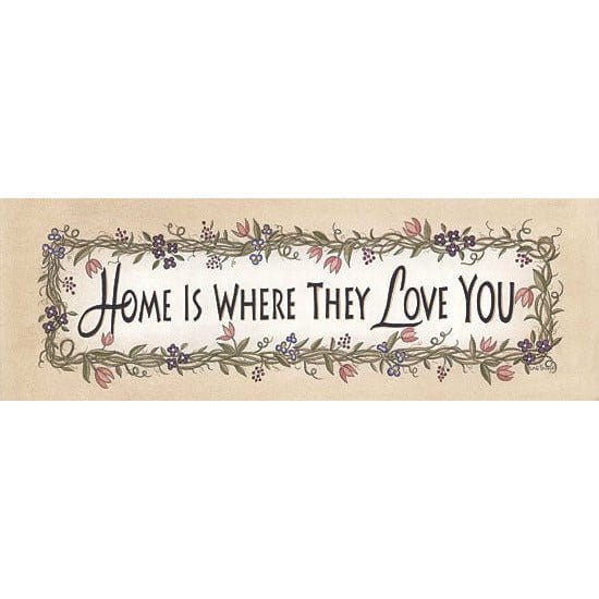 Home Is Where They Love By Linda Spivey Art Print - 6 X 18-Penny Lane Publishing-The Village Merchant