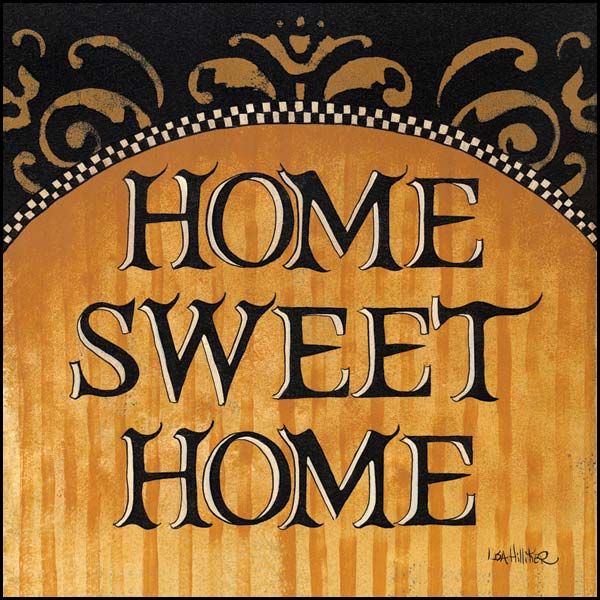 Home Sweet Home By Lisa Hillaker Art Print - 12 X 12-Penny Lane Publishing-The Village Merchant