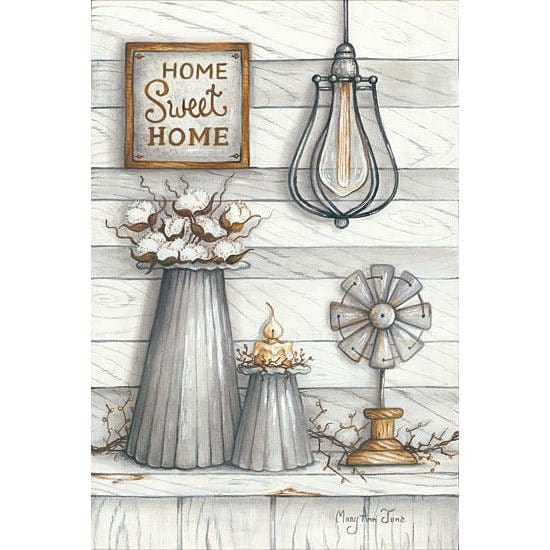 Penny Lane Publishing Home Sweet Home By Mary Ann June Art Print - 12 X 18