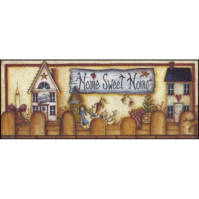 Home Sweet Home Shelf By Mary Ann June Art Print - 8 X 20-Penny Lane Publishing-The Village Merchant