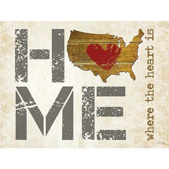 Home - Where The Heart Is II By Marla Rae Art Print - 18 X 24-Penny Lane Publishing-The Village Merchant