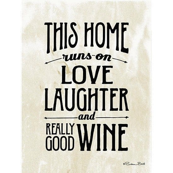 Penny Lane Publishing Home With Wine By Susan Ball Art Print - 12 X 16