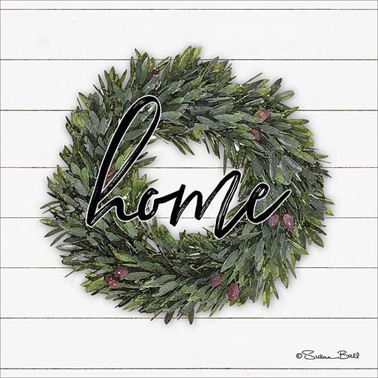 Home Wreath By Susan Ball Art Print - 12 X 12-Penny Lane Publishing-The Village Merchant