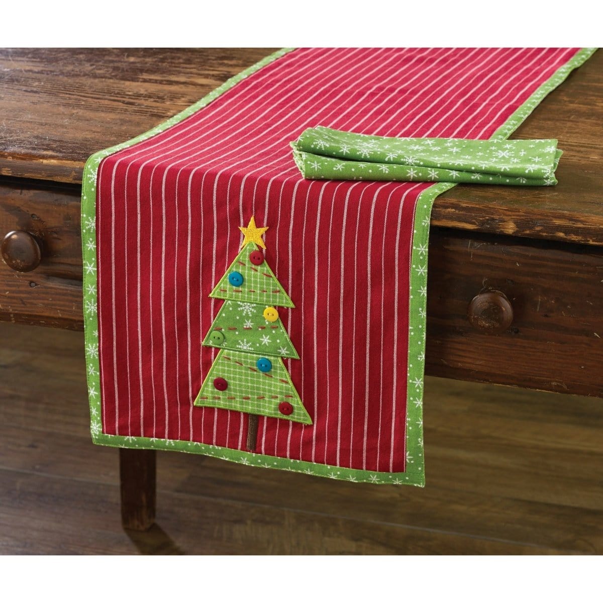 Homemade Holiday Table Runner 36&quot; Long-Park Designs-The Village Merchant