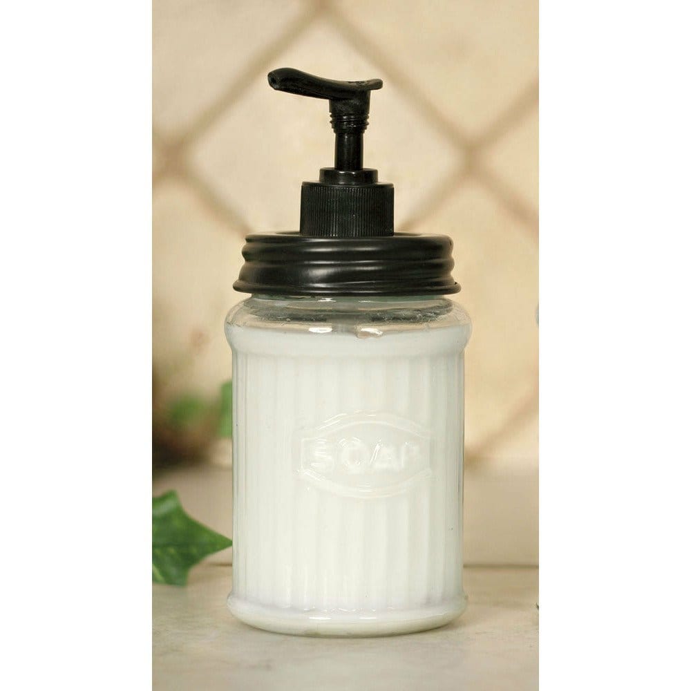 Hoosier Glass Soap Dispenser-CTW Home-The Village Merchant