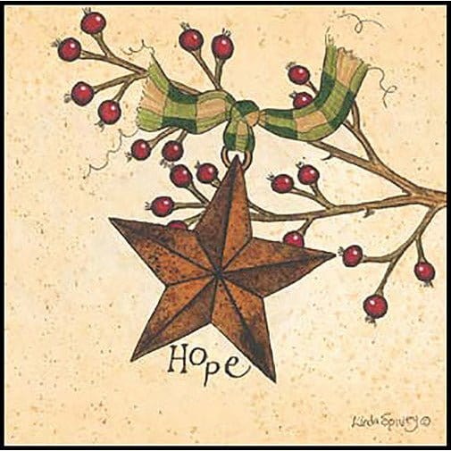 Hope By Linda Spivey Art Print - 5 X 5-Penny Lane Publishing-The Village Merchant