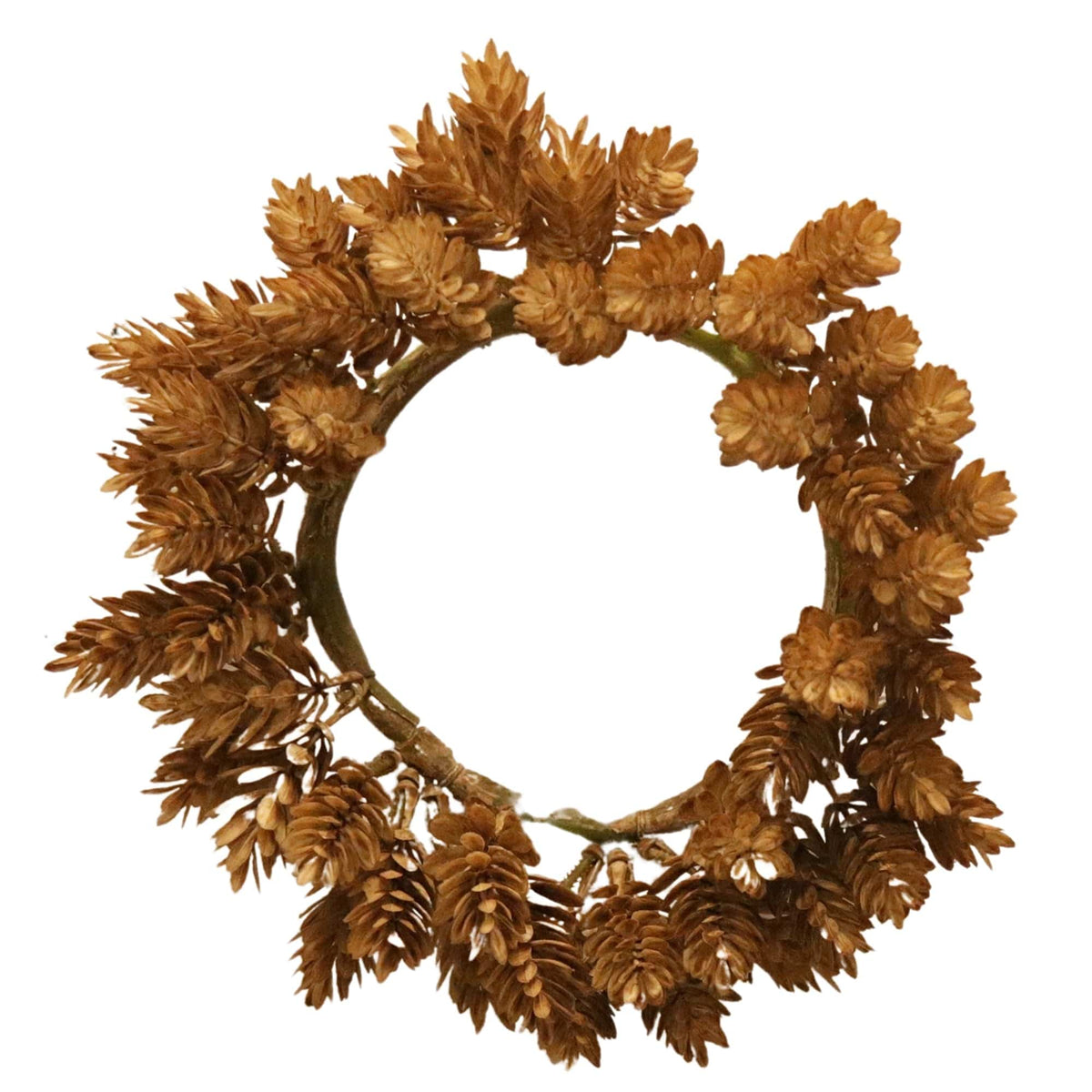 Hops Candle Ring / Wreath 4.5&quot; Inner Diameter