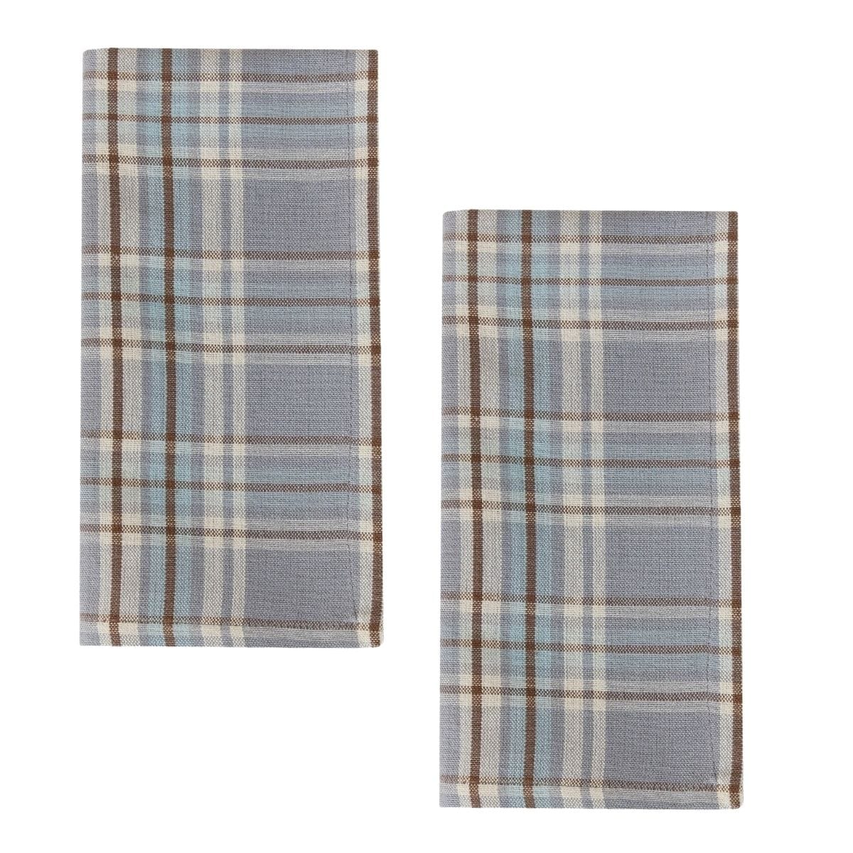 Park Designs Napkins Horizon Plaid Napkin Set of 2
