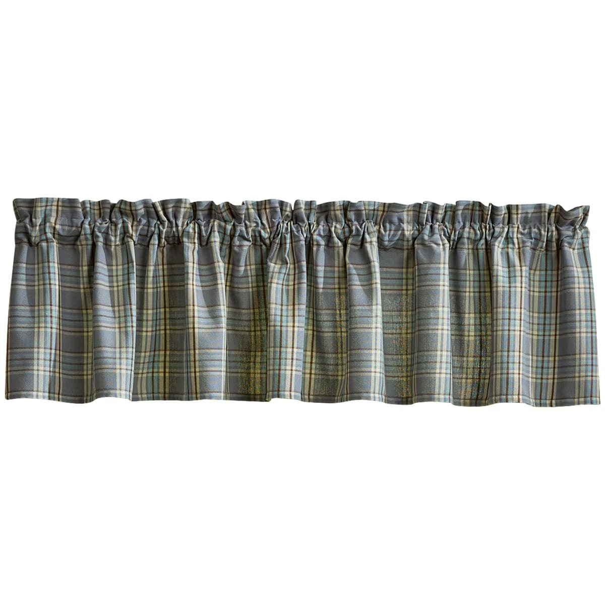 Park Designs Valances Horizon Plaid Valance Unlined