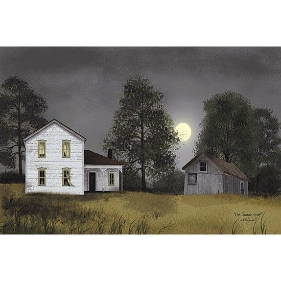 Penny Lane Publishing Hot Summer Night By Billy Jacobs Art Print - 12 X 18