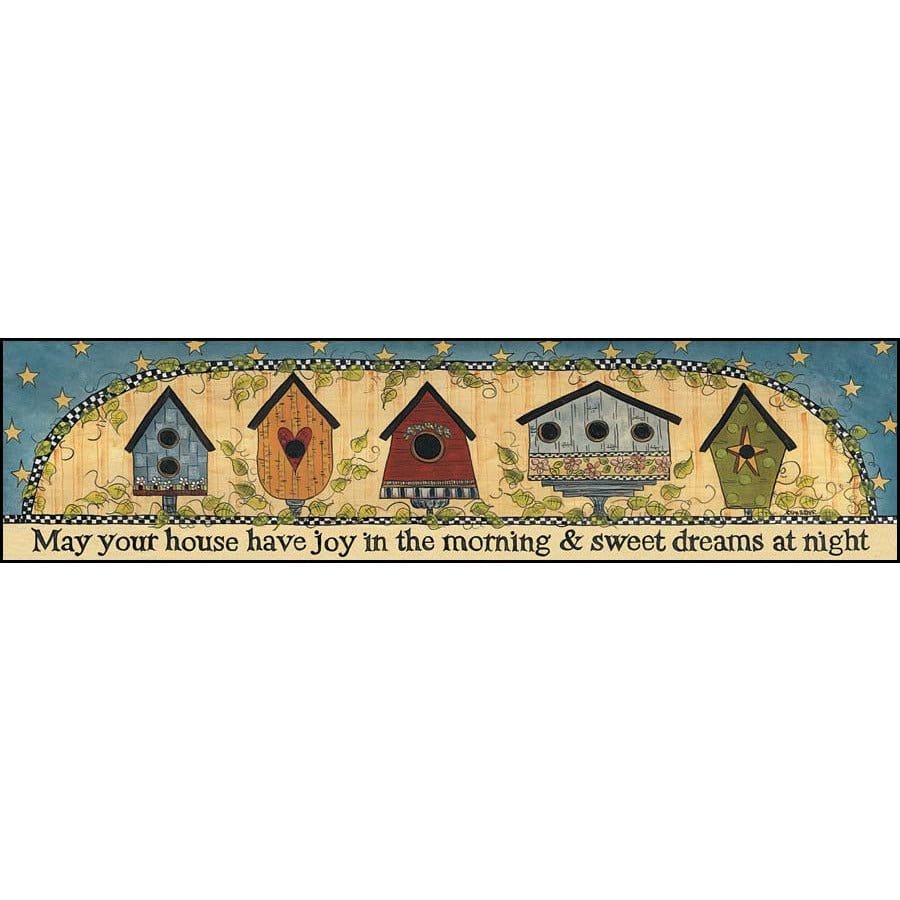 House Blessings By Lisa Hillaker Art Print - 8 X 30-Penny Lane Publishing-The Village Merchant